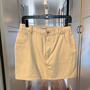 Dakota Blue Cream Denim Skirt 13/14